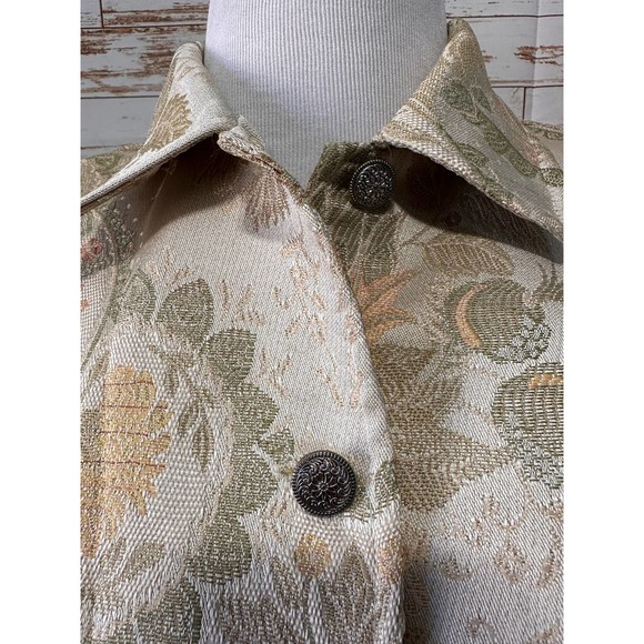 Erin London Women's Vintage Jacket Button Up-Medium - Picture 3 of 15